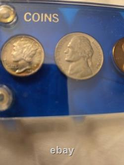 1940 Proof Set With Toned Coins