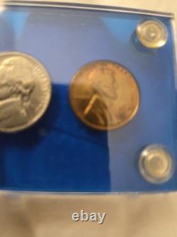 1940 Proof Set With Toned Coins