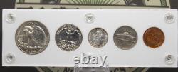 1940 United States SILVER Proof Set (5 Coin) Capitol Holder PROOF ECC&C, Inc 1940 United States SILVER Proof Set (5 Coin) Capitol Holder PROOF ECC&C, Inc