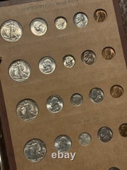 1941 1946 BU Year Sets 89 Coins Total PDS Sets
