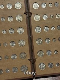 1941 1946 BU Year Sets 89 Coins Total PDS Sets
