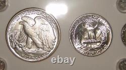 1941-P Choice Uncirculated to GEM BU U. S. Coins Silver Mint Set-Great Gift