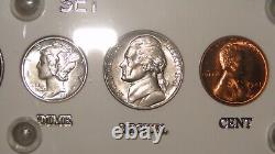 1941-P Choice Uncirculated to GEM BU U. S. Coins Silver Mint Set-Great Gift