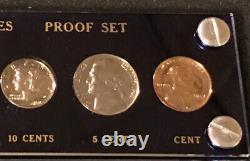 1941 Silver Proof Set Gem BU Coins In Blue Capital Holder Free Shipping