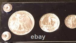 1941 Silver Proof Set Gem BU Coins In Blue Capital Holder Free Shipping