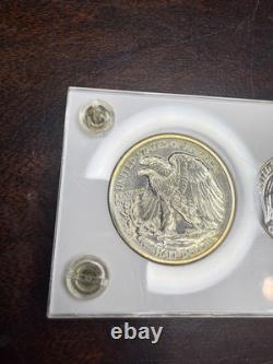 1941 US Proof Set 5 Coin In Capitol Plastic Holder With Velvet Sleeve Protector