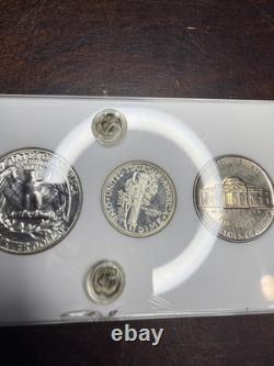 1941 US Proof Set 5 Coin In Capitol Plastic Holder With Velvet Sleeve Protector
