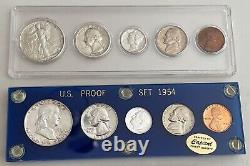 1941-d U. S. Silver Mint Set, 1954 High Grade U. S. Silver Proof Set High Grades