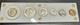 1942 6 Coin Us Mint Proof Set Gem Coins In White Capital Plastic. Clean Set