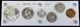 1942 Silver U. S. Philadelphia Mint 6 Coin With Both Nickels Original Proof Set