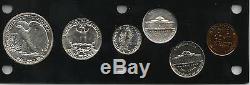 1942 Silver Six Coin Proof Set in Black Capital Holder BRAND USA