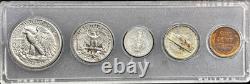1942 U. S. Proof Set Complete 5-Coin in holder- #1115