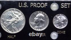 1942 United States SILVER Proof Set (5 Coin) Capitol Holder ECC&C, Inc
