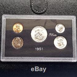 1945-2015 U. S. Silver Proof & Mint sets Lot. Complete 70 year run with case