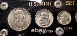 1948 Mint Set In Capital Holder. Franklin Half Has Bugs Bunny& Fbl Dime Is Fb