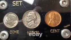 1948 Mint Set In Capital Holder. Franklin Half Has Bugs Bunny& Fbl Dime Is Fb