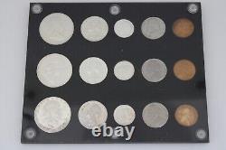 1950, 1951, 1952, US Mint Silver Proof Sets In Acrylic Holder RARE