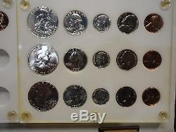 1950-1963 United States Proof Sets 90% Silver