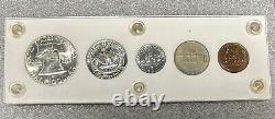 1950 5 Silver Coin Proof Set In Capital Proof set Plastic Holder CS11