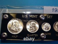 1950 D Mint U. S. Silver Coin & Currency Set Collection Brilliant Uncirculated
