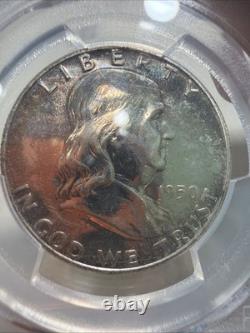 1950 PCGS Proof set Pr 63, 65, 65, 64, 64 RB Toning On Silver Coins 1950 PCGS Proof set Pr 63, 65, 65, 64, 64 RB Toning On Silver Coins