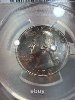 1950 PCGS Proof set Pr 63, 65, 65, 64, 64 RB Toning On Silver Coins