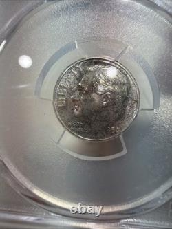 1950 PCGS Proof set Pr 63, 65, 65, 64, 64 RB Toning On Silver Coins