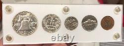 1950 Proof Set Uncertified Ungraded BU+ Captial Holder Nice Coins