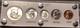 1950 Us Silver Mint Year Set Gem Coins White Capital Holder Display Box