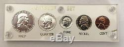 1950 United States Proof Set US Silver Set 5-Coin GEM in White Capital Holder