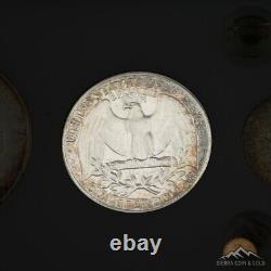 1950 Us Mint Original Silver Proof Set Capitol Plastics Holder 90% Toning