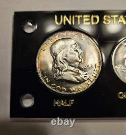 1951 Original Silver Proof Set with DDR FS-801 Half Dollar Toned Coin