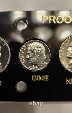1951 Original Silver Proof Set with DDR FS-801 Half Dollar Toned Coin