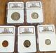 1951 Proof Set Coins Ngc Pr65-66-67-66-66 Many Appear As Cameo Must See