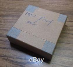 1951 Silver Proof Set Unopened New Original Box & Seal Rare L@@k Edelmans