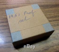 1951 Silver Proof Set Unopened New Original Box & Seal Rare L@@k Edelmans
