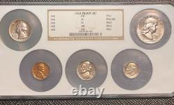 1952 Graded Proof Set Ngc Certified- Rare Graded Early Set! #0581