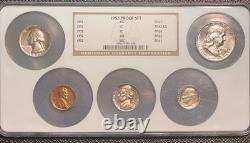 1952 Graded Proof Set Ngc Certified- Rare Graded Early Set! #0581
