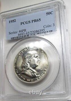 1952 US 5 Coin Proof Set All 5 Coins PCGS Graded