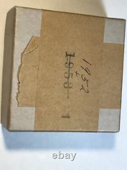 1952 US Proof Set Silver In OGP Box Some Toning Free Shipping