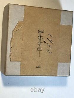 1952 US Proof Set Silver In OGP Box Some Toning Free Shipping