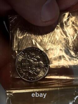 1952 US Proof Set Silver In OGP Box Some Toning Free Shipping