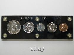 1952 US Silver Proof Set 5-Coin in Capital Plastics Holder