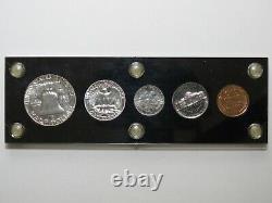 1952 US Silver Proof Set 5-Coin in Capital Plastics Holder