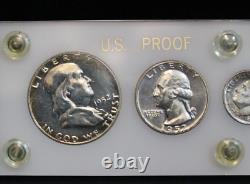 1952 United States US Proof Set Capital Plastics Holder