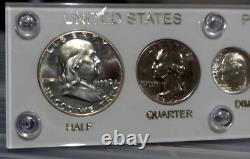 1952p-u. S. Mint 90% Fine, Silver Proof Set-capitol Holder. Low Cost Shipping