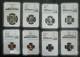 1953-56 Proof Ngc Set Franklin, Quarter, Dine, Lincoln Cent. Top Pop. Pm Offers