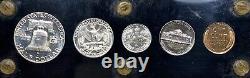1953-P US Silver Proof Set Includes Cameo Franklin 50C