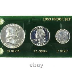 1953 Proof Set 5 Piece Choice Proof with Holder SKUI14895