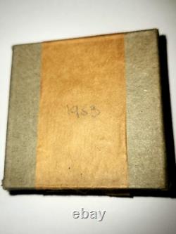 1953 SILVER PROOF SET WITH ORIGINAL BOX & CELLOPHANE/Uncertified! See Photos